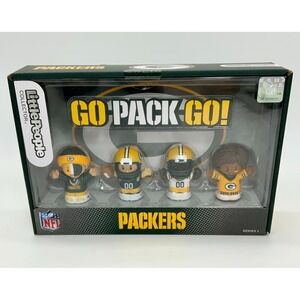 Green Bay Packer Fisher-Price Little People Collector Set Of 4 NFL‎ Gift Fans